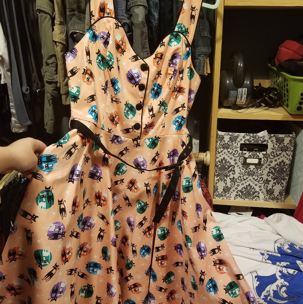 Voodoo vixen retro dress